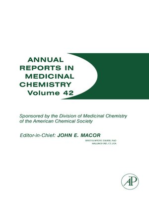 cover image of Annual Reports in Medicinal Chemistry